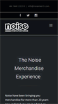Mobile Screenshot of noisemerch.com